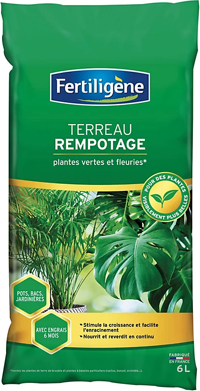 Castorama Terreau Rempotage Fertiligène 6L 3 Castorama Terreau Rempotage Fertiligène 6L