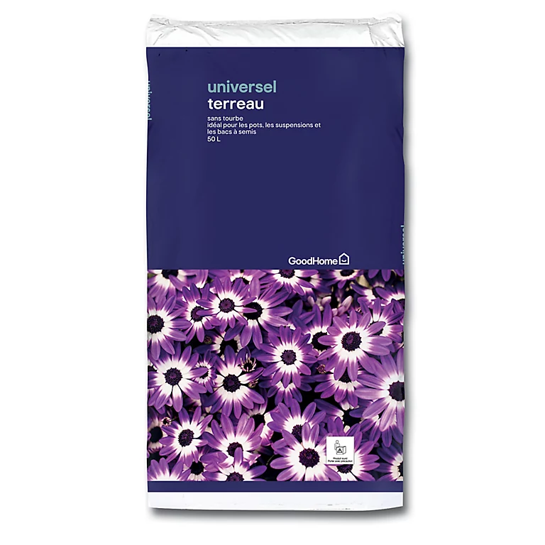 Castorama Terreau Universel Sans Tourbe GoodHome 50L 3 Castorama Terreau Universel Sans Tourbe GoodHome 50L