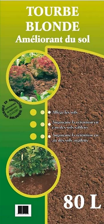 Castorama Tourbe Blonde Vilmorin 80L 3 Castorama Tourbe Blonde Vilmorin 80L