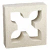 Castorama Claustra C-255 Blanc 25 X 25 X 5 Cm -Clôture Soldes claustra c 255 blanc 25 x 25 x 5 cm8431128001648 01c FR CF
