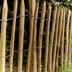 Castorama Clôture En Châtaignier 1.20m