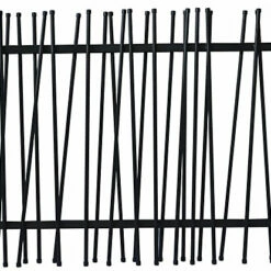 Castorama Clôture Neva Anthracite 174,5 X H.90 Cm