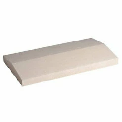 Castorama Dessus De Muret 2 Pentes Blanc 50 X 27,5 Cm