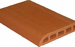 Castorama Dessus De Muret Arrondi 40 X 27 Cm Rouge