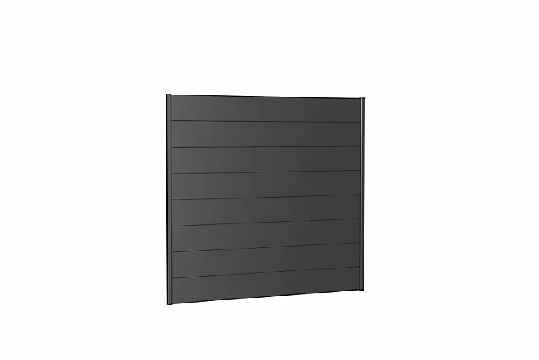 Castorama Panneau Acier Droit Biohort 200 X H.180 Cm Gris 3 Castorama Panneau Acier Droit Biohort 200 X H.180 Cm Gris