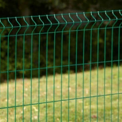 Castorama Panneau De Clôture Grillagée Blooma Louga Vert 200 X H.193 Cm