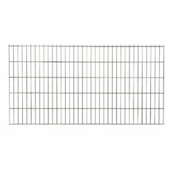 Castorama Panneau De Clôture Grillagée Premium Noir 200 X H.103 Cm