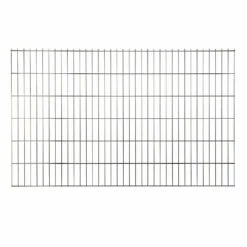 Castorama Panneau De Clôture Grillagée Premium Noir 200 X H.123 Cm