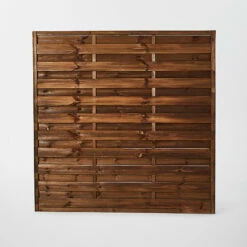 Castorama Panneau Droit Bois Blooma Arve Marron 30 mm 180 X H.180 Cm