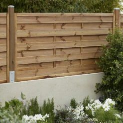 Castorama Panneau Droit Bois Blooma Arve Marron 30 mm 180 X H.90 Cm