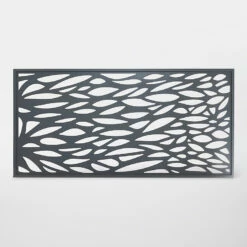 Castorama Panneau Feuille Aluminium Neva Anthracite