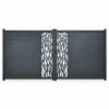 Castorama Portail Alu Neva Anthracite - 300 X H.170 Cm -Clôture Soldes portail alu neva anthracite 300 x h 170 cm3663602759874 02c
