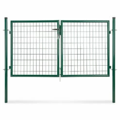 Castorama Portillon Double Pour Clôture Grillagée Vert 200 X H.100 Cm