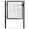 Castorama Portillon Pour Clôture Grillagée à Poteaux Carrés Blooma Noir 100 X H.100 Cm -Clôture Soldes portillon pour cloture grillagee a poteaux carres blooma noir 100 x h 100 cm3663602730965 01c