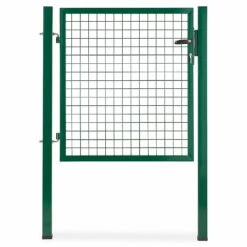 Castorama Portillon Pour Clôture Grillagée à Poteaux Carrés Blooma Vert 100 X H.100 Cm