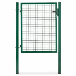 Castorama Portillon Pour Clôture Grillagée à Poteaux Carrés Blooma Vert 100 X H.120 Cm