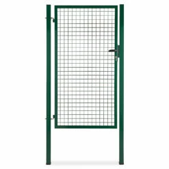 Castorama Portillon Pour Clôture Grillagée à Poteaux Carrés Blooma Vert 100 X H.170 Cm