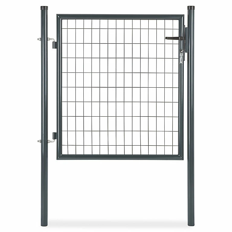 Castorama Portillon Pour Clôture Grillagée à Poteaux Ronds Gris 100 X H.100 Cm 3 Castorama Portillon Pour Clôture Grillagée à Poteaux Ronds Gris 100 X H.100 Cm