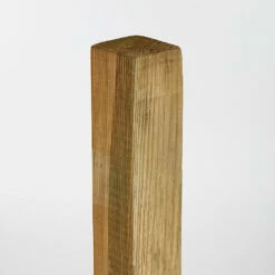 Castorama Poteau Bois Ombrone Vert 4,5 X 4,5 X H.80 Cm